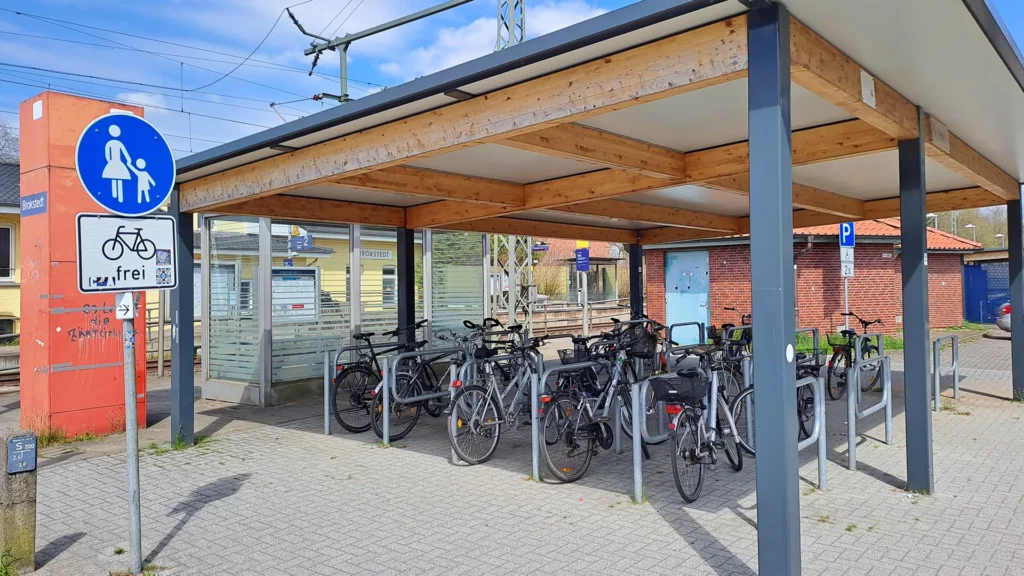 Brokstedt mit Bestnote beim ADFC-Test der Bike+Ride-Anlagen in Schleswig-Holstein
